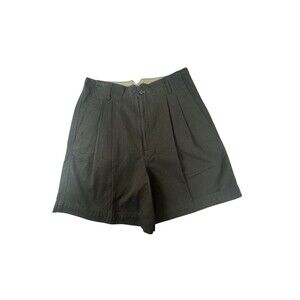 Hunt Club Women Black Short Sz 16 Pleated NWT